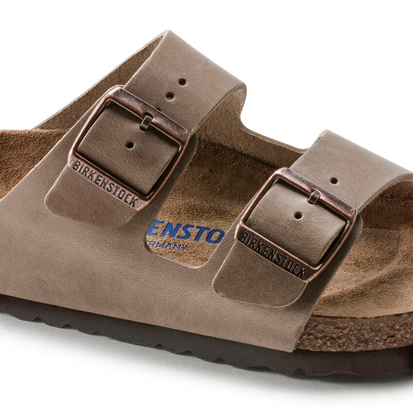 Birkenstock - Arizona Soft - Tobacco Brown Oiled Leather