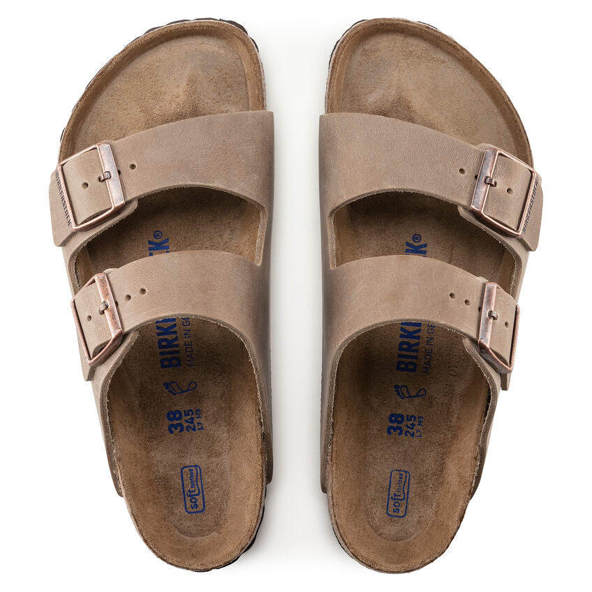 Birkenstock - Arizona - Tobacco Brown Oiled Leather