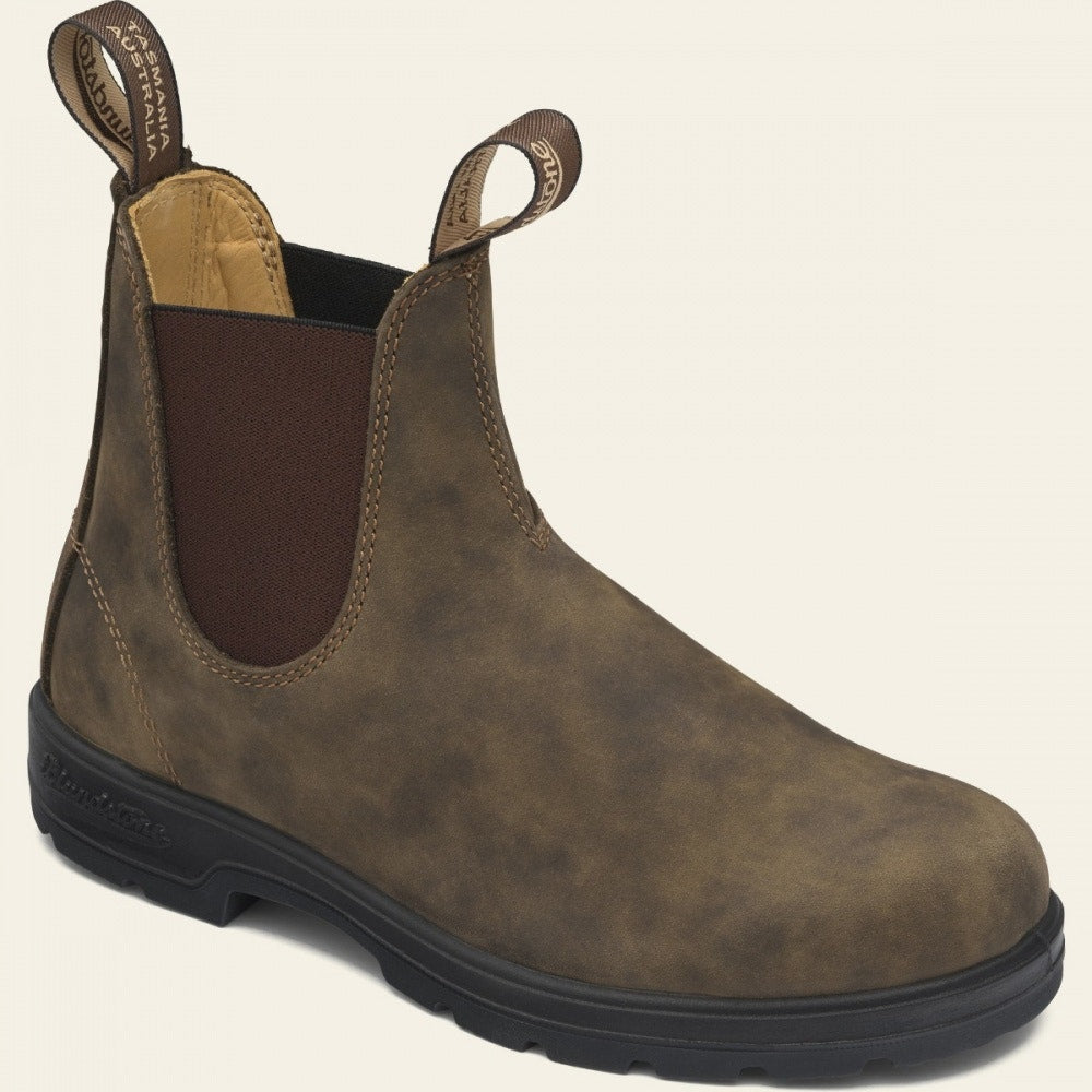 Blundstone - 585 Chelsea Boot, Leather Lined - Rustic Brown