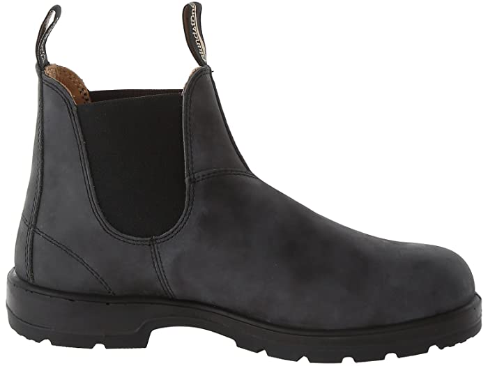 Blundstone - 587 Chelsea Boot, Leather Lined - Rustic Black