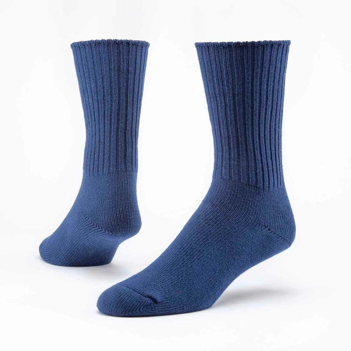 Maggie's Organics - Crew Socks - Navy Organic Cotton