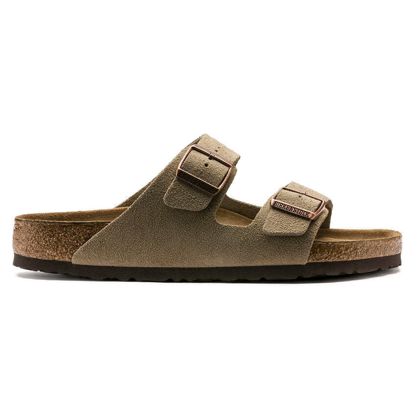 Birkenstock - Arizona Soft - Taupe Suede Leather