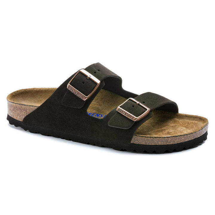 Birkenstock - Arizona Soft - Mocha Suede Leather