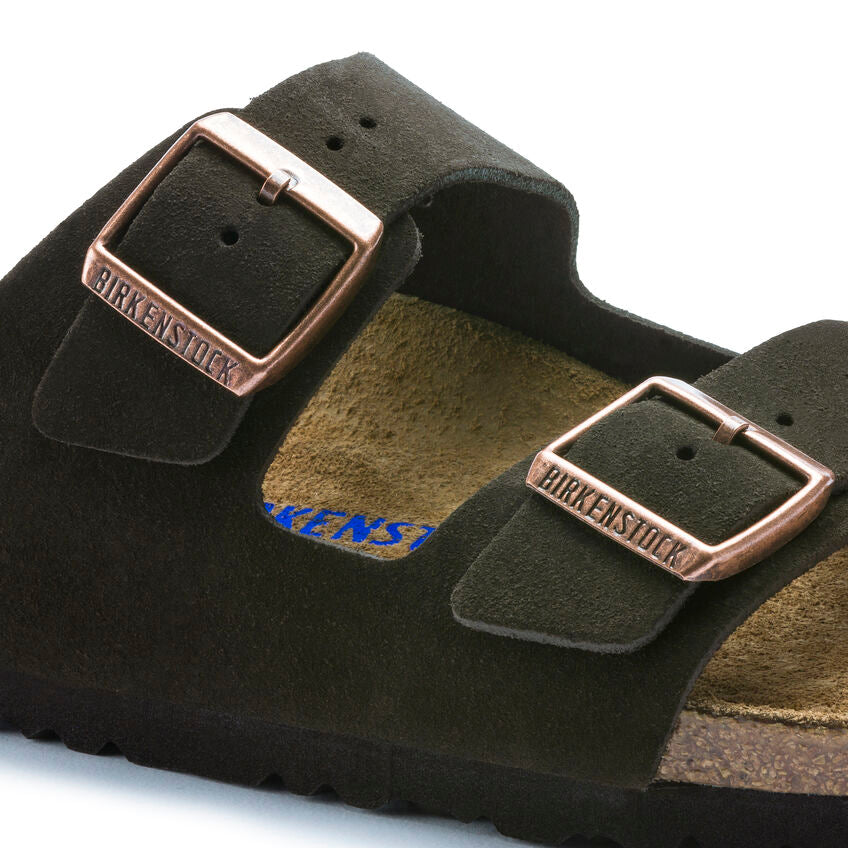 Birkenstock - Arizona Soft - Mocha Suede Leather