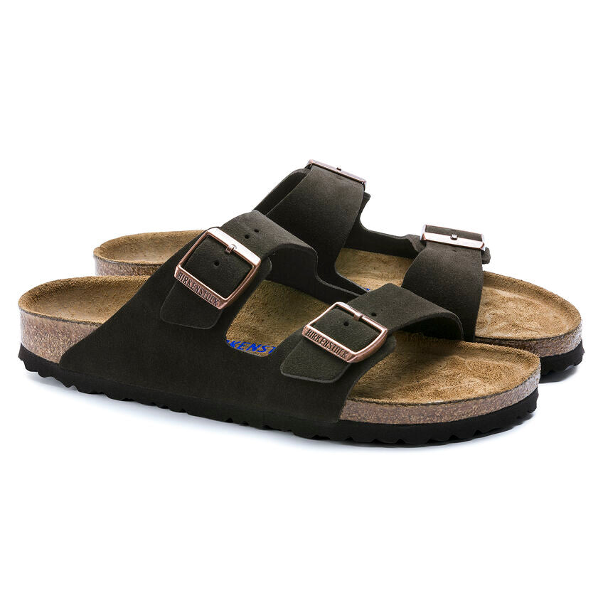 Birkenstock - Arizona Soft - Mocha Suede Leather