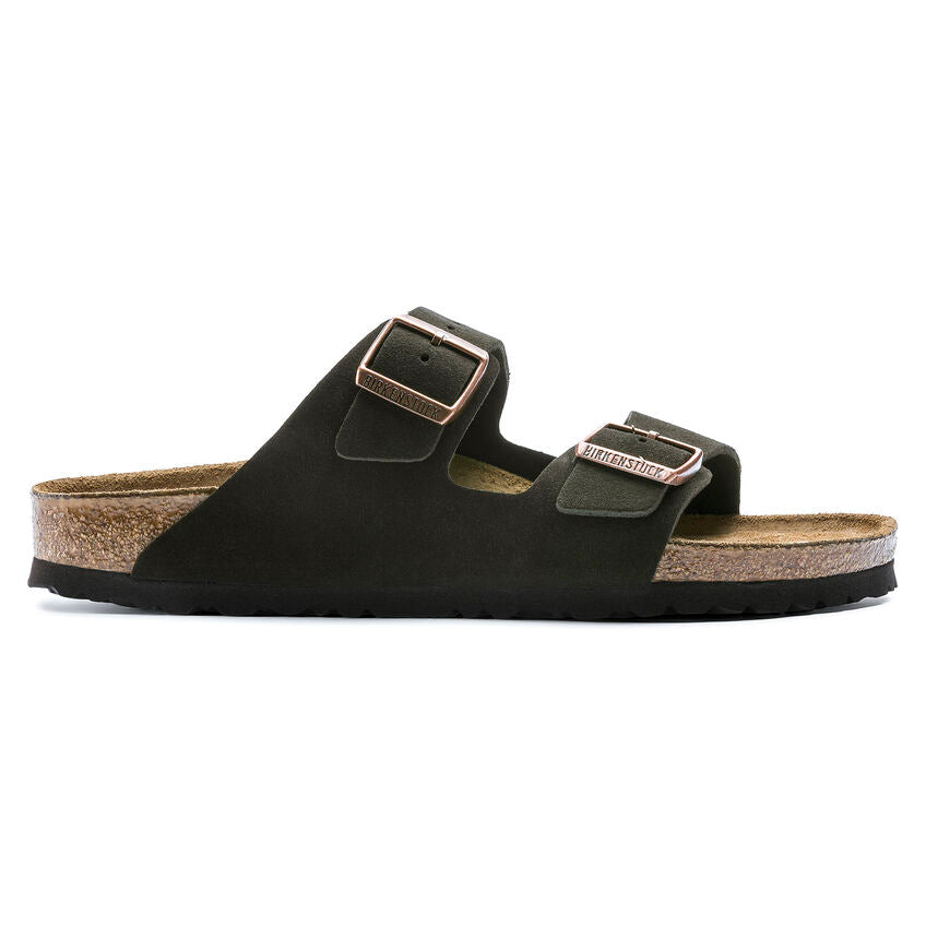 Birkenstock - Arizona Soft - Mocha Suede Leather