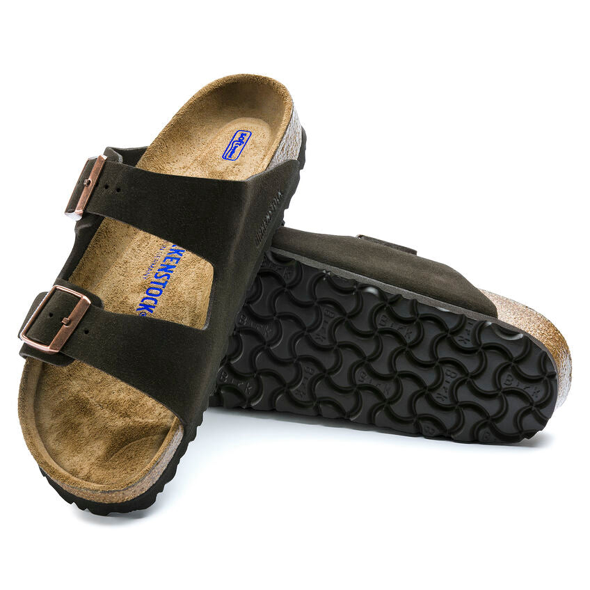 Birkenstock - Arizona Soft - Mocha Suede Leather