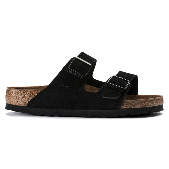 Birkenstock - Arizona Soft - Black Suede Leather