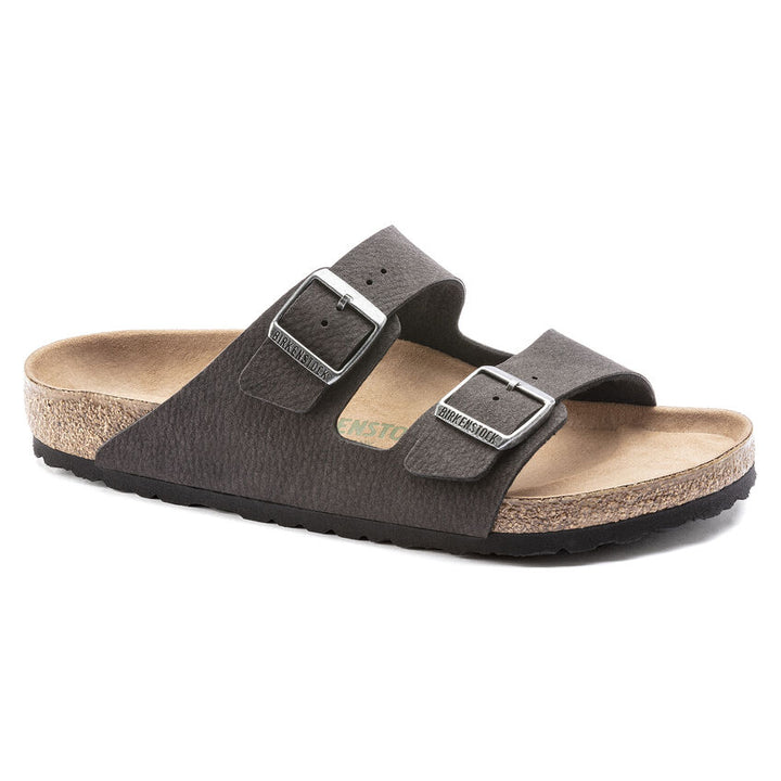 Birkenstock - Arizona Vegan - Desert Dust Black Microfiber