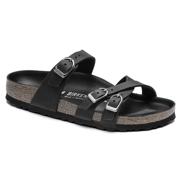 Birkenstock - Franca Premium - Black Oiled Leather