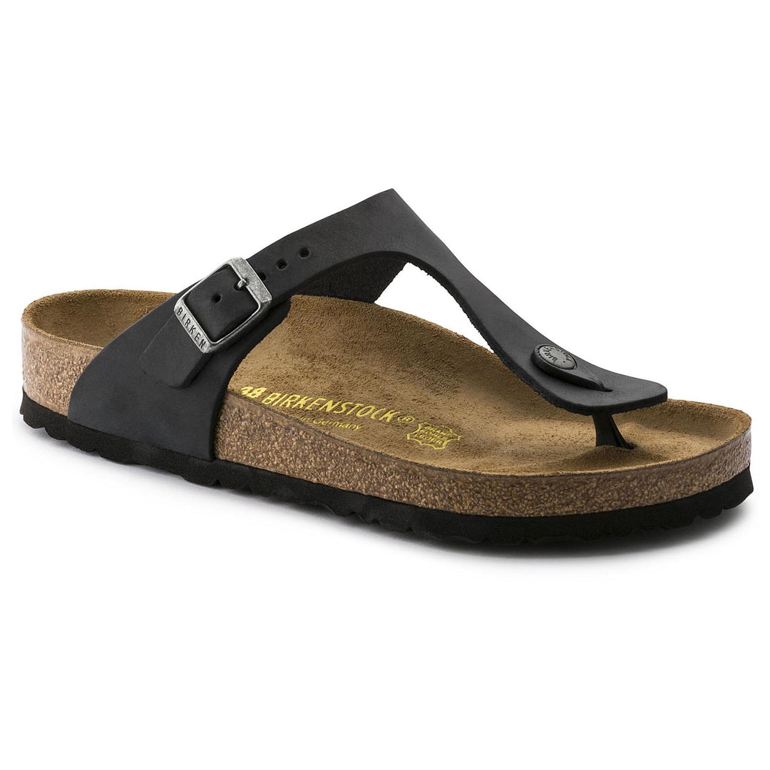 Birkenstock - Gizeh - Black Oiled Leather