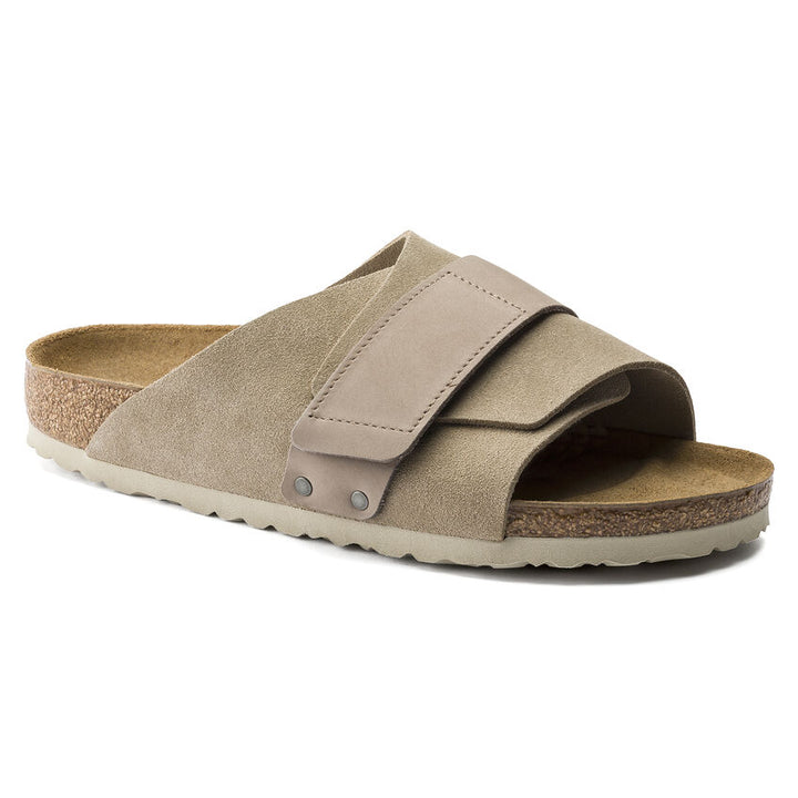 Birkenstock - Kyoto - Taupe Suede Leather