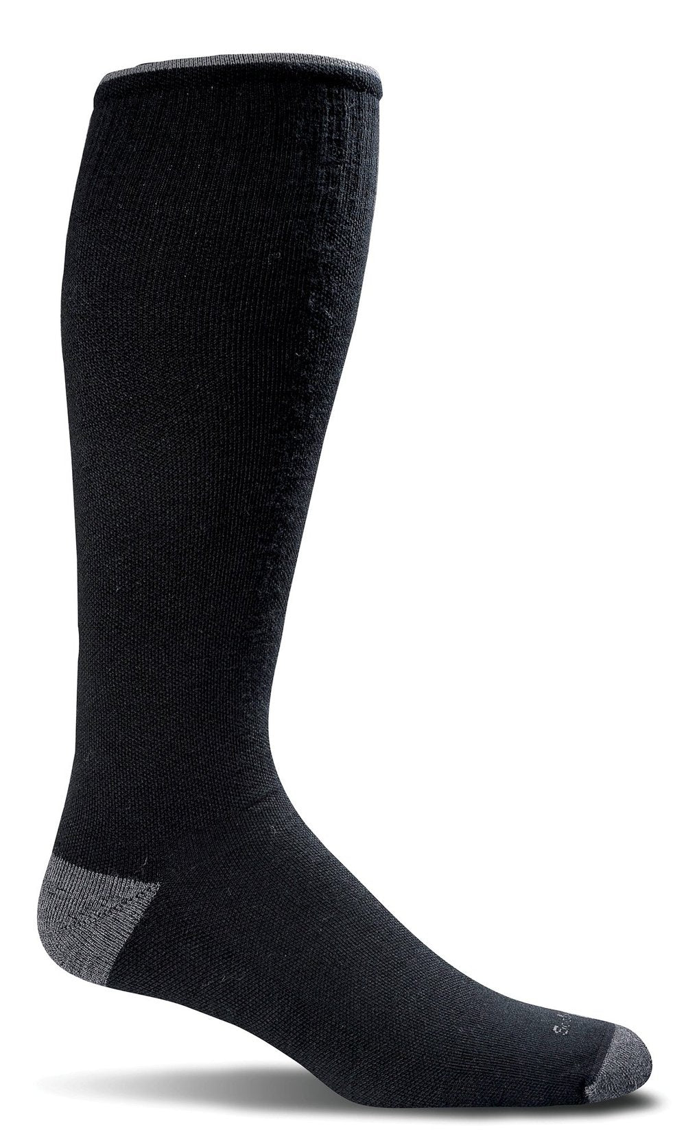 Sockwell - Men's Moderate Graduated Compression Socks - Circulator Black
