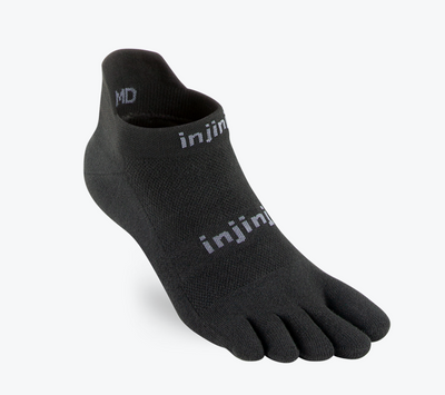 Injinji - Run Lightweight No-Show - Black