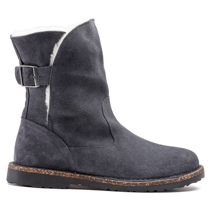 Birkenstock - Uppsala Shearling - Graphite Suede Leather