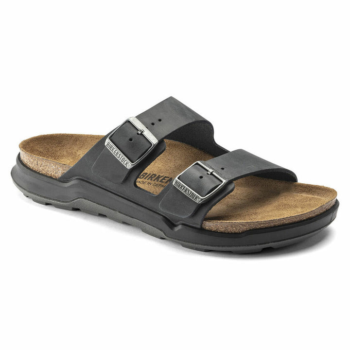 Birkenstock - Arizona Rugged - Faded Black Oiled Leather