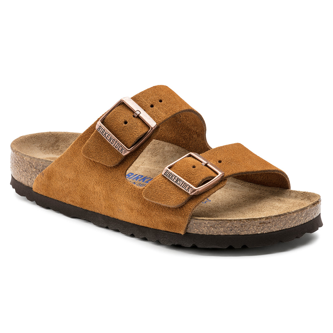 Birkenstock - Arizona Soft - Mink Suede Leather