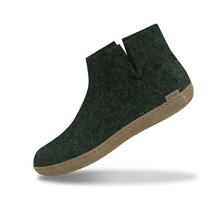 Glerups - Boot With Leather Sole - Forest Wool